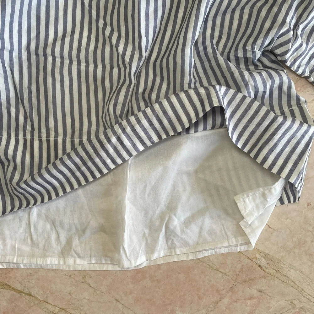 Ewa I Walla  Coastal Flowy Stripped Blouse - Picture 3 of 7